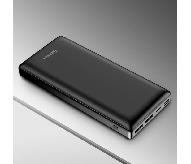 Baseus 30000mAh MINI JA 2xUSB 1xUSB-C QC 3.0 PD czarny - 1383819 - zdjęcie 5